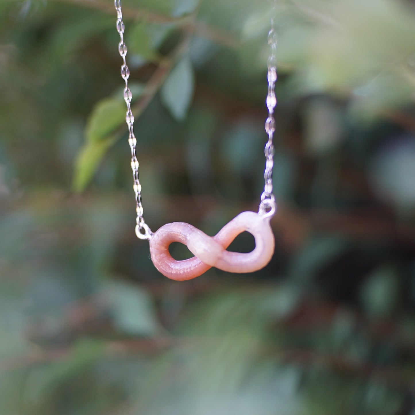 Infinity Worm Necklace