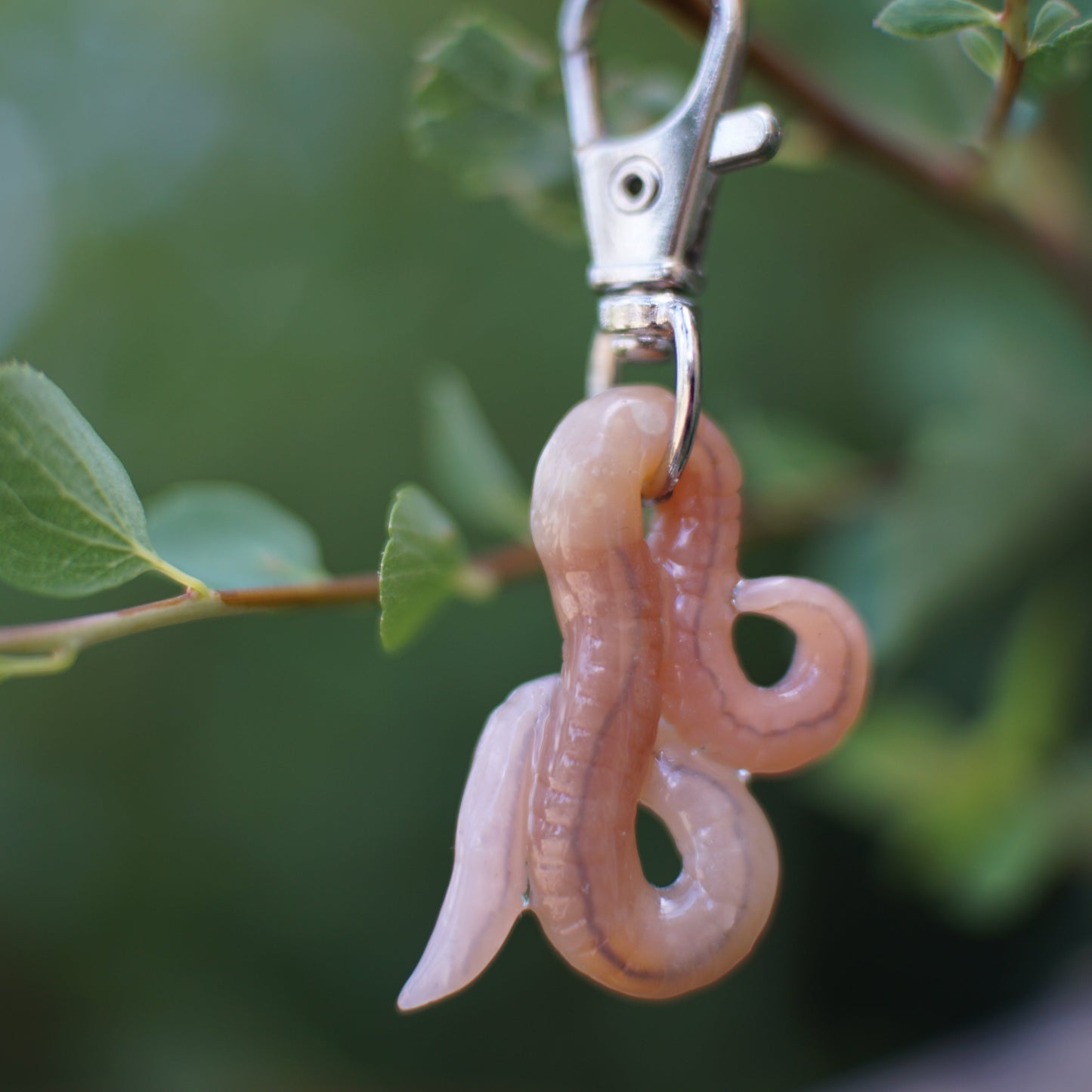 Worm Keychain