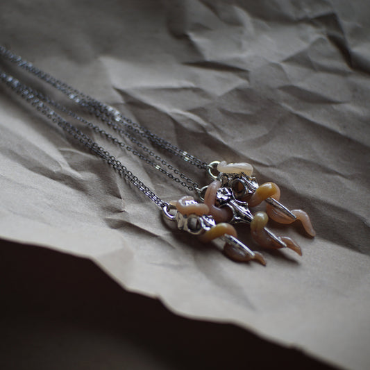 Bird Skull Necklace