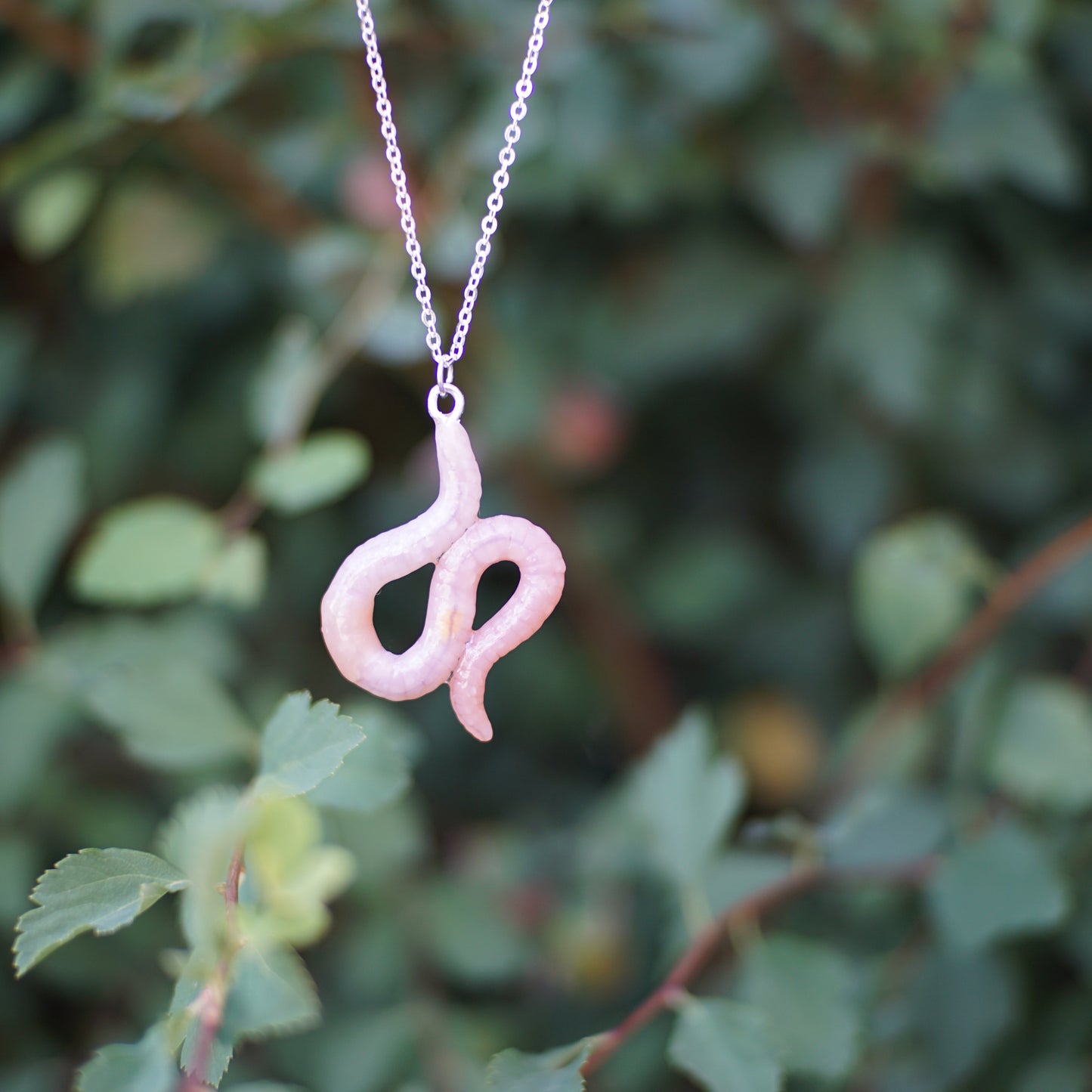 Squirmy Worm Necklace