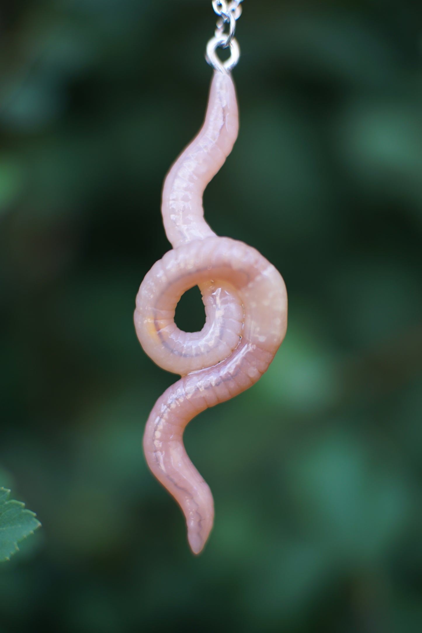 Squirmy Worm Necklace