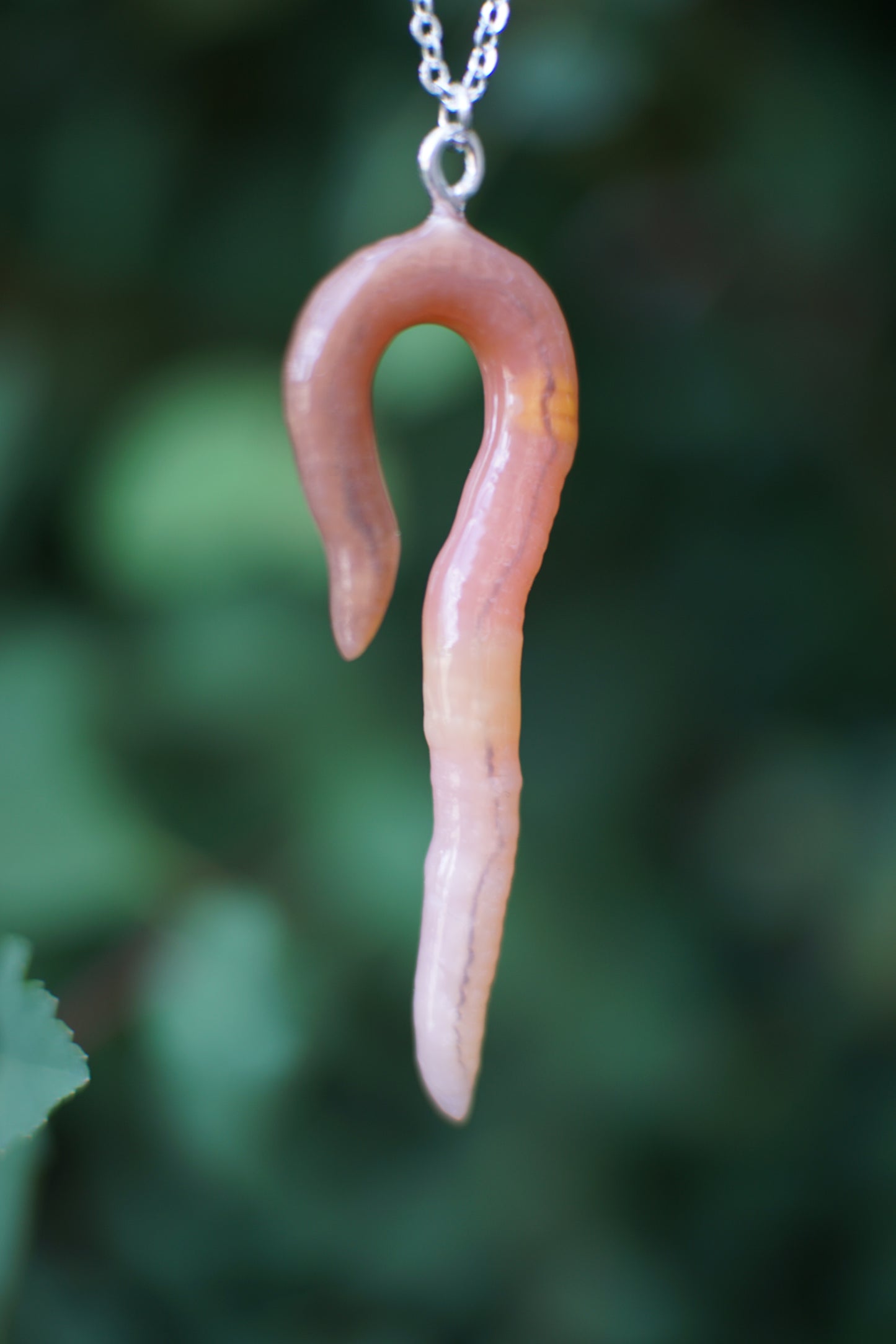 Squirmy Worm Necklace