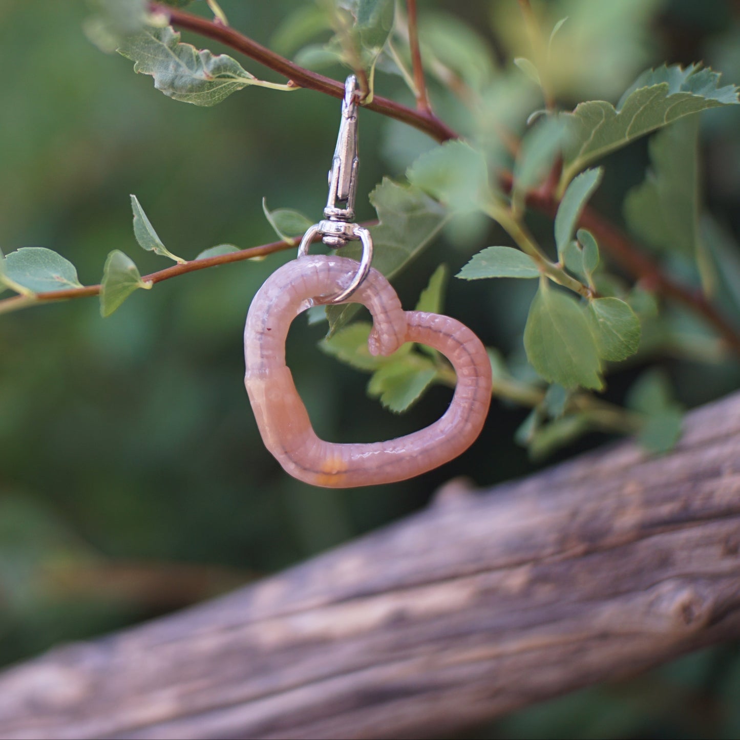 Worm Keychain