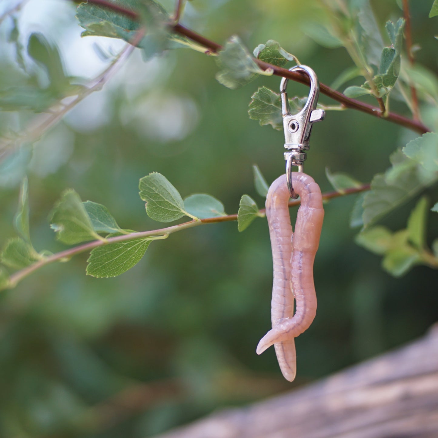 Worm Keychain