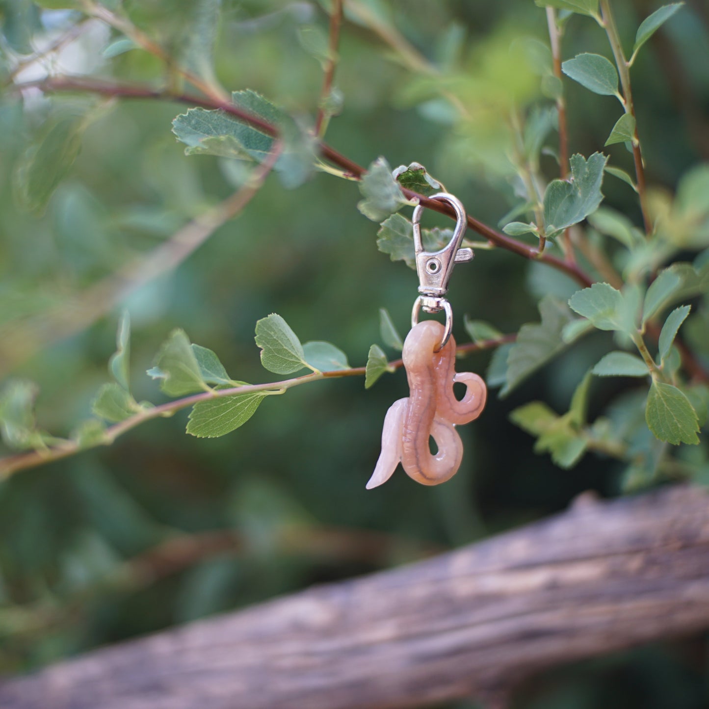 Worm Keychain