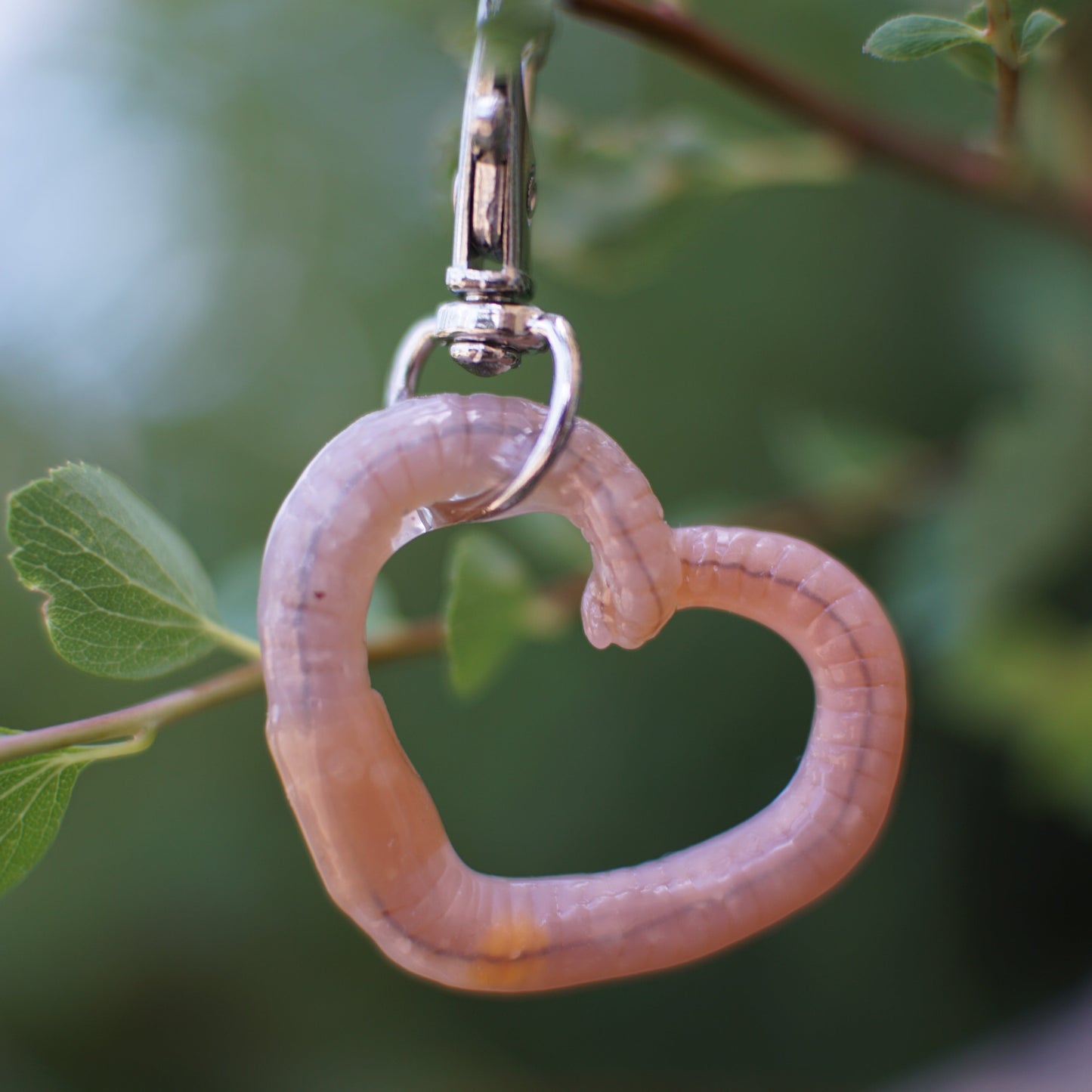 Worm Keychain