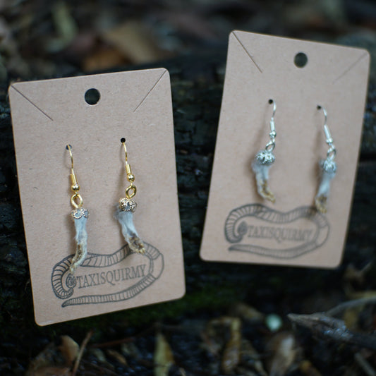 Rat Paw Earrings