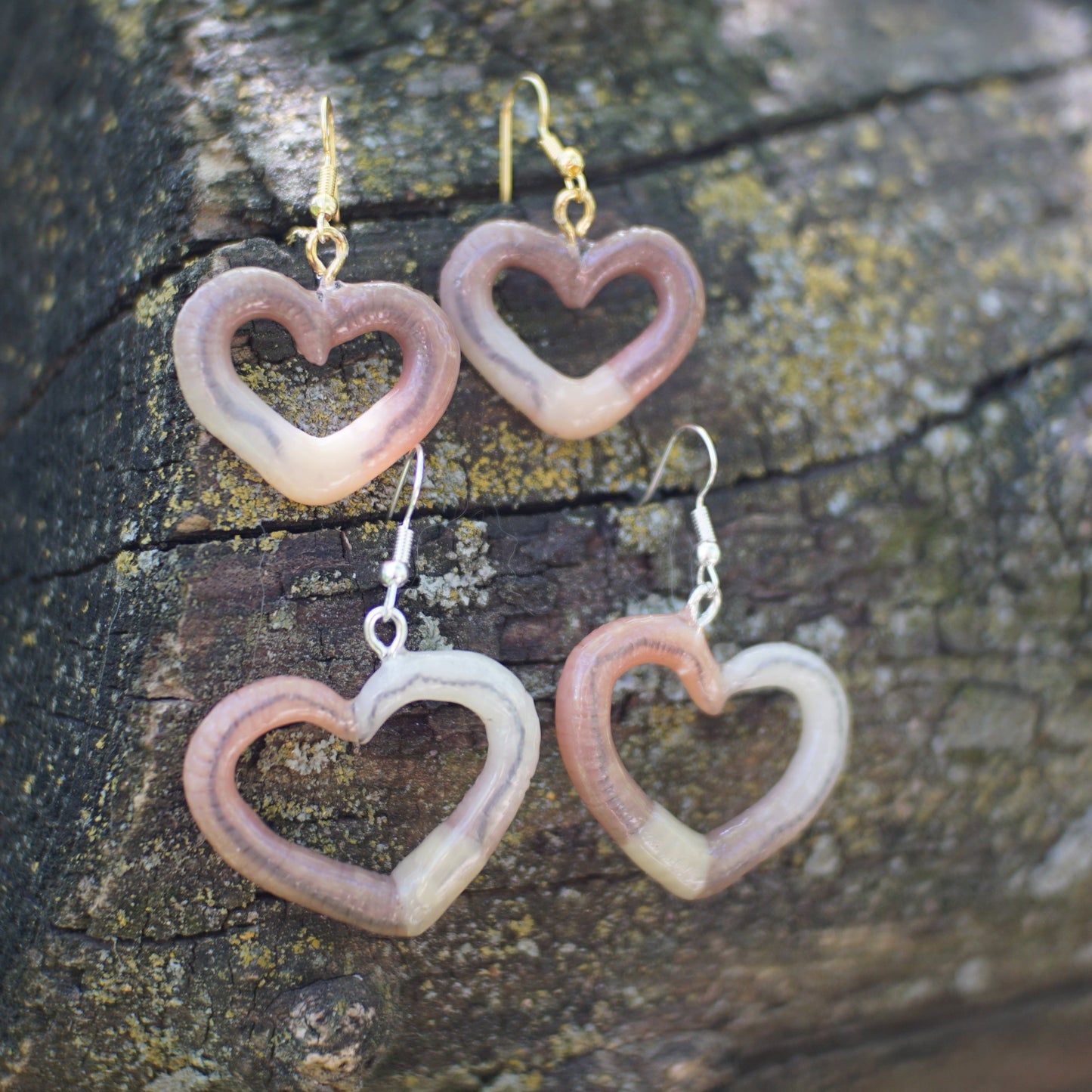 Heart Worm Earrings