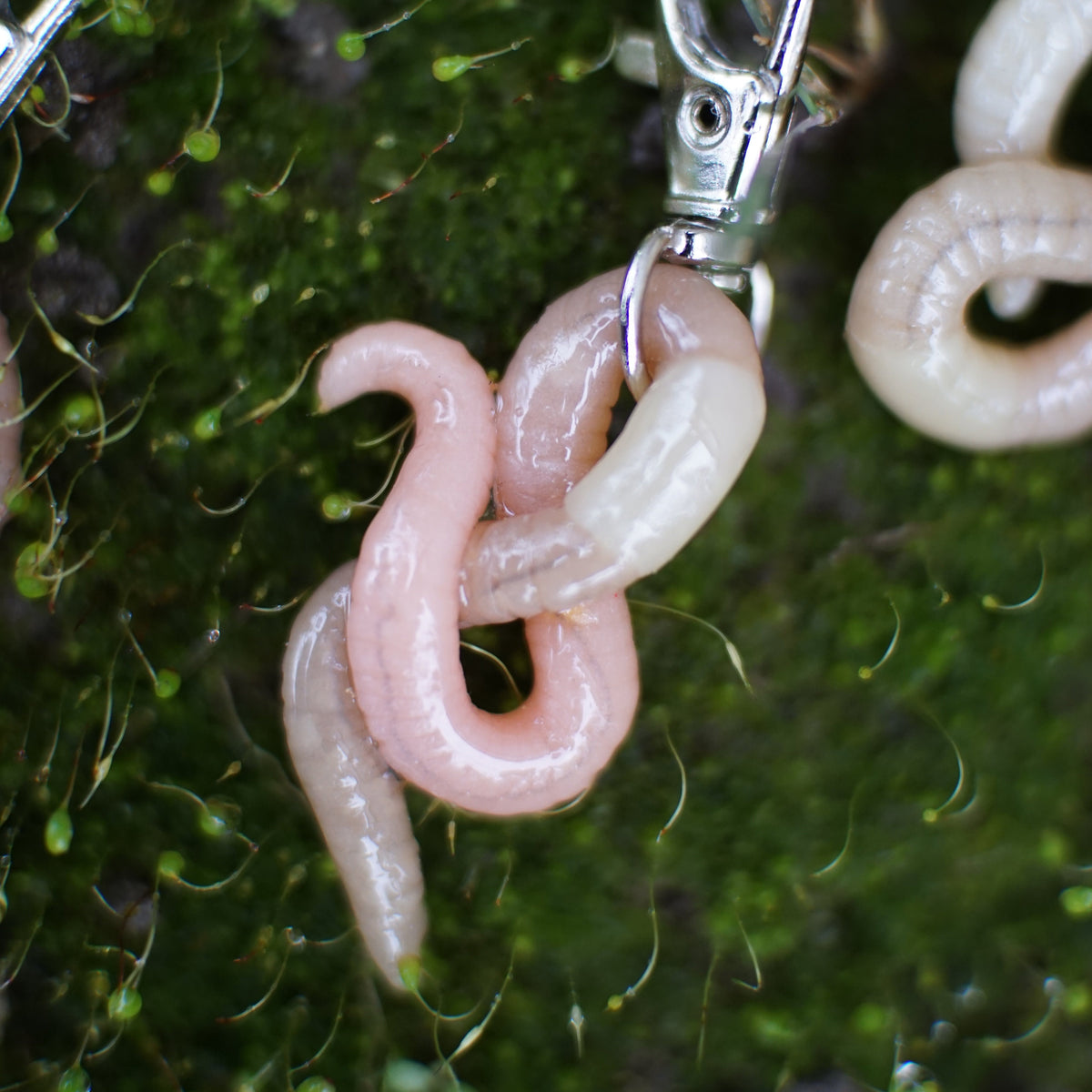 Worm Keychain