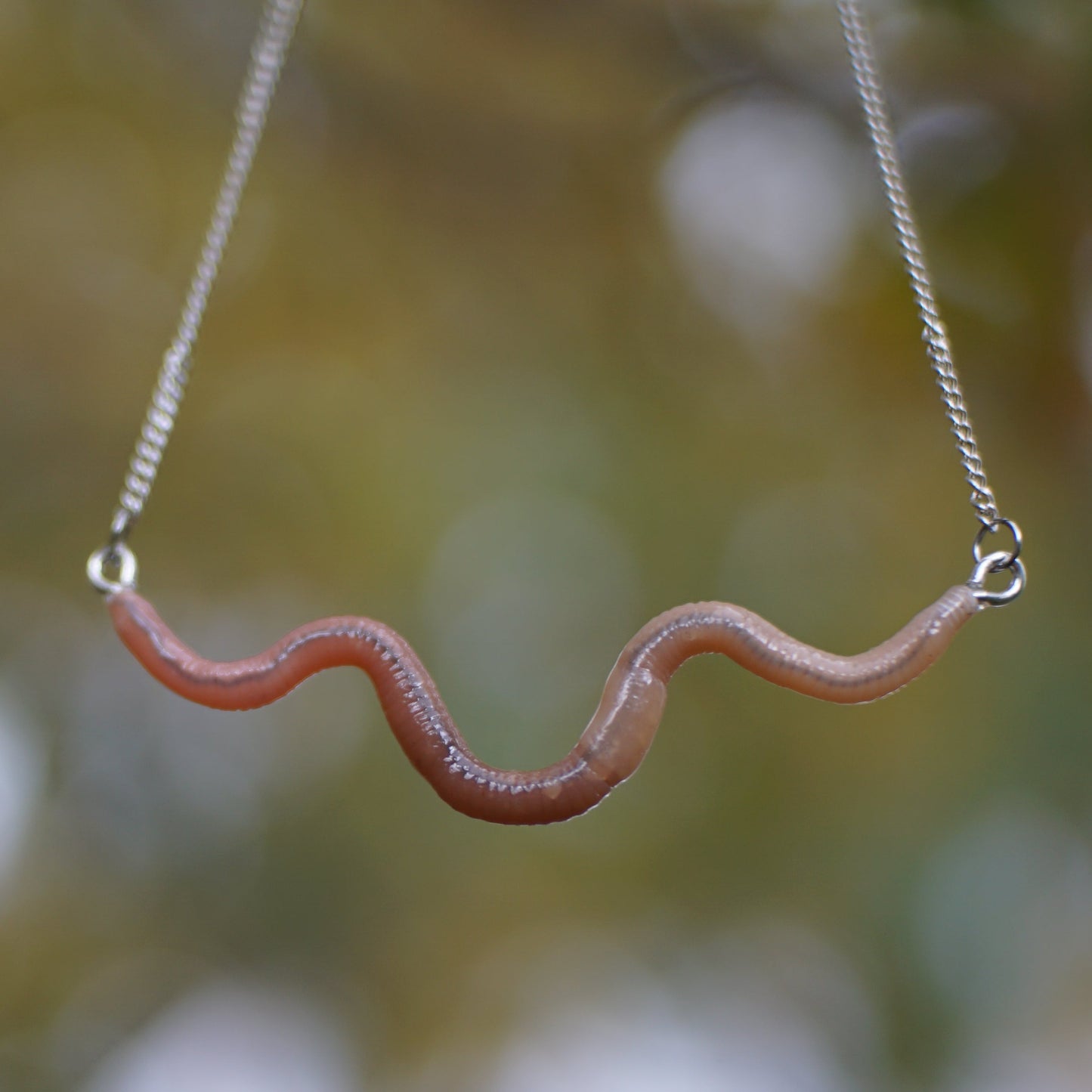 Long Worm Necklace